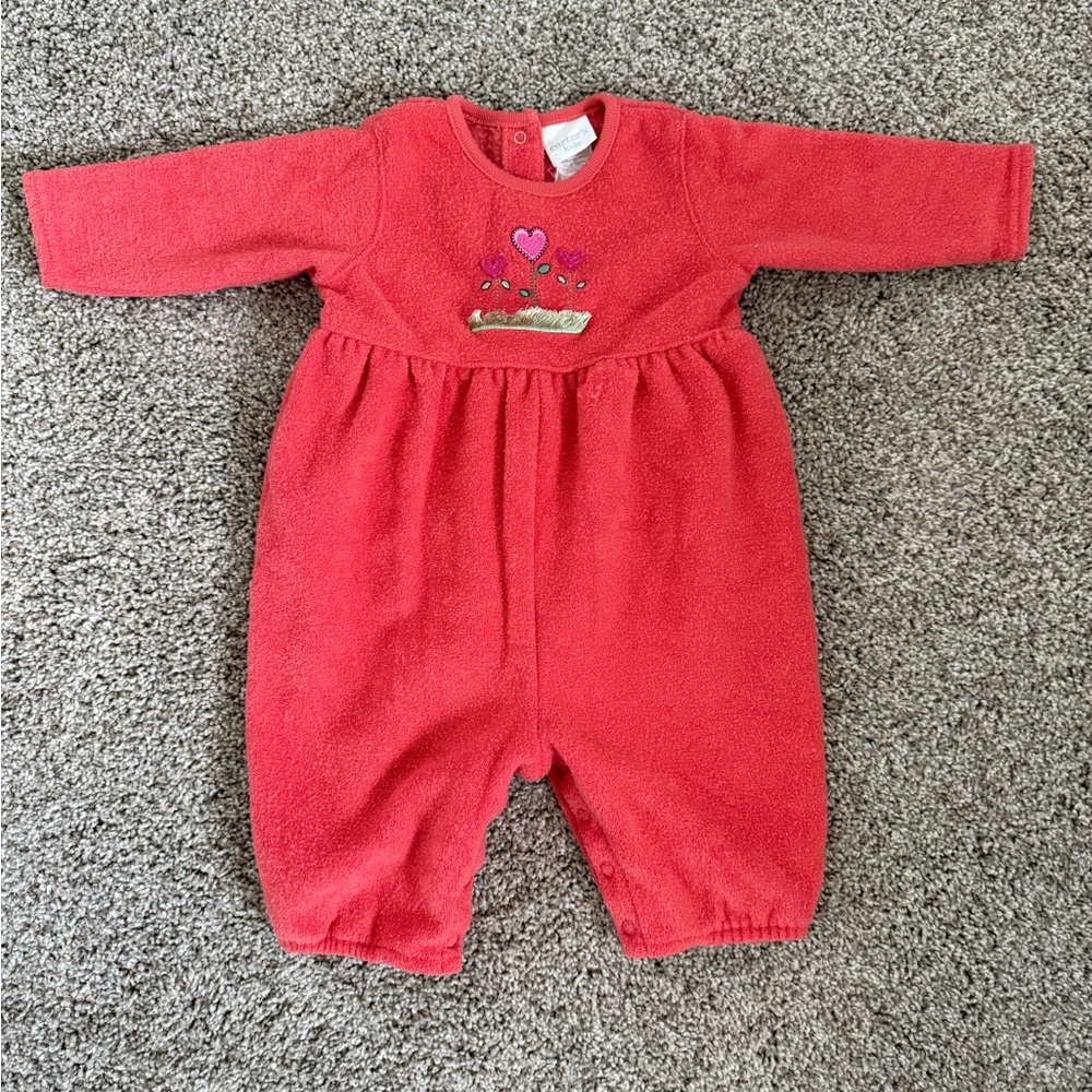 Vintage Carters Baby Girl Sleeper
